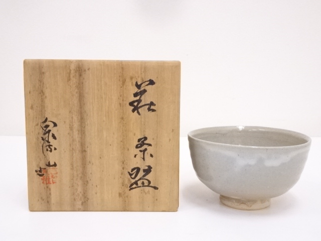 萩焼　泉流山造　茶碗